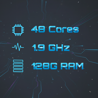 2x Intel Gold 6162, 128G, 2x 240G SSD, 1 Gbps Uplink, 1 Dedicated IP