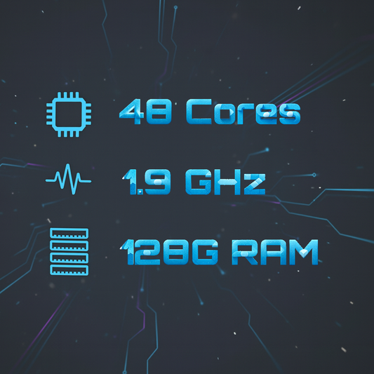 2x Intel Gold 6162, 128G, 2x 240G SSD, 1 Gbps Uplink, 1 Dedicated IP